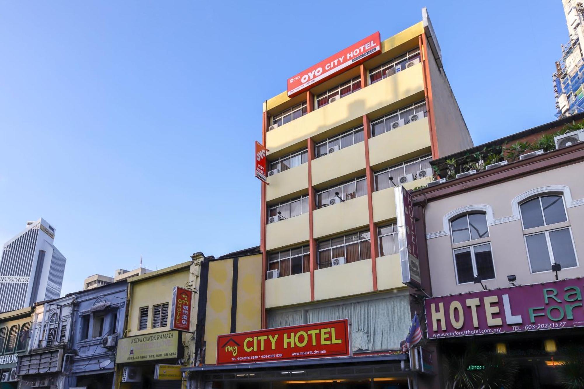 Oyo 761 City Hotel Kuala Lumpur Exterior foto